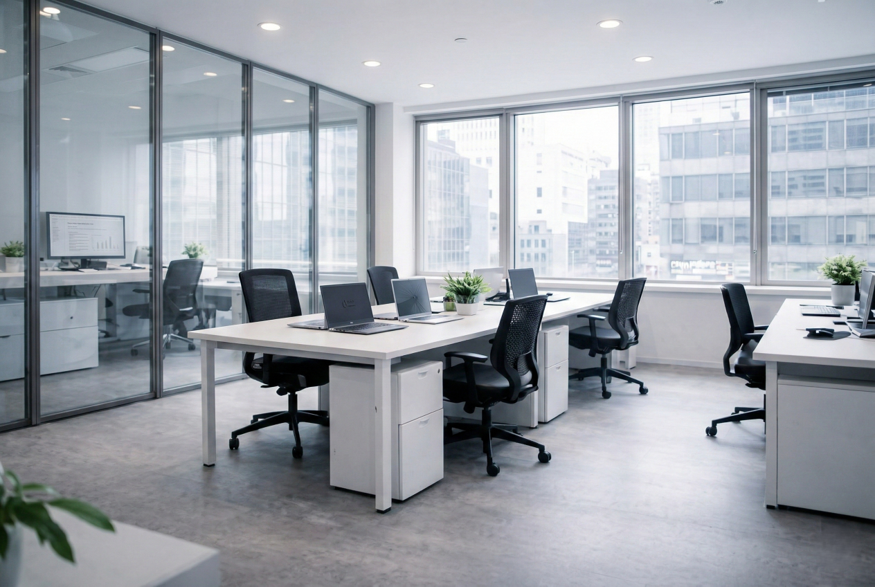 Nettoyage professionnel de bureaux et locaux commerciaux